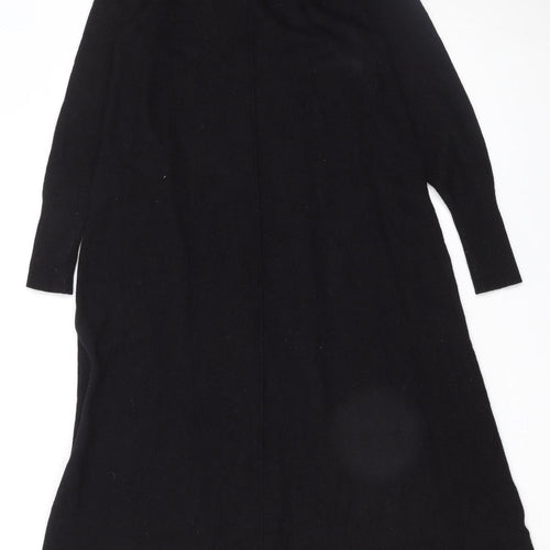 Modern Rarity Women's Black Midi Jumper Dress Size S