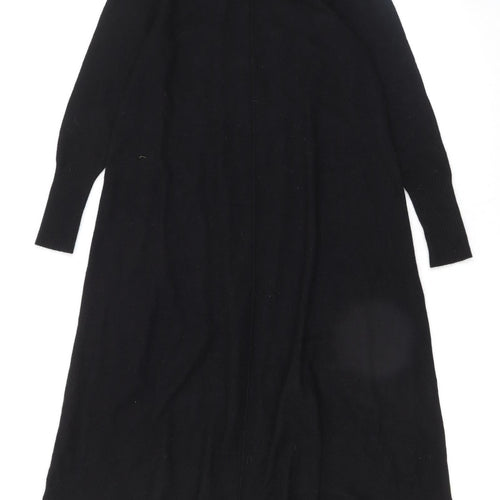 Modern Rarity Women's Black Midi Jumper Dress Size S