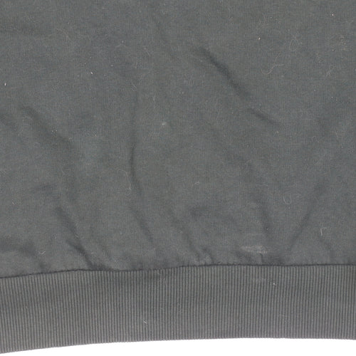 Stradivarius Women's Black French Riviera Graphic Sweatshirt Size L