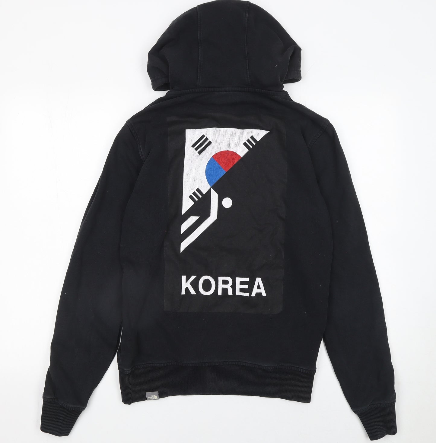 The North Face Men’s Black Logo Korea Pullover Hoodie Size S