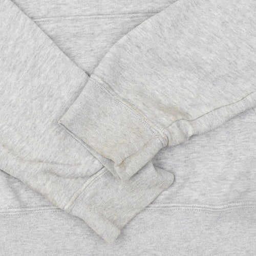 Nike Women’s Grey Pullover Hoodie Small Cotton Blend Casual