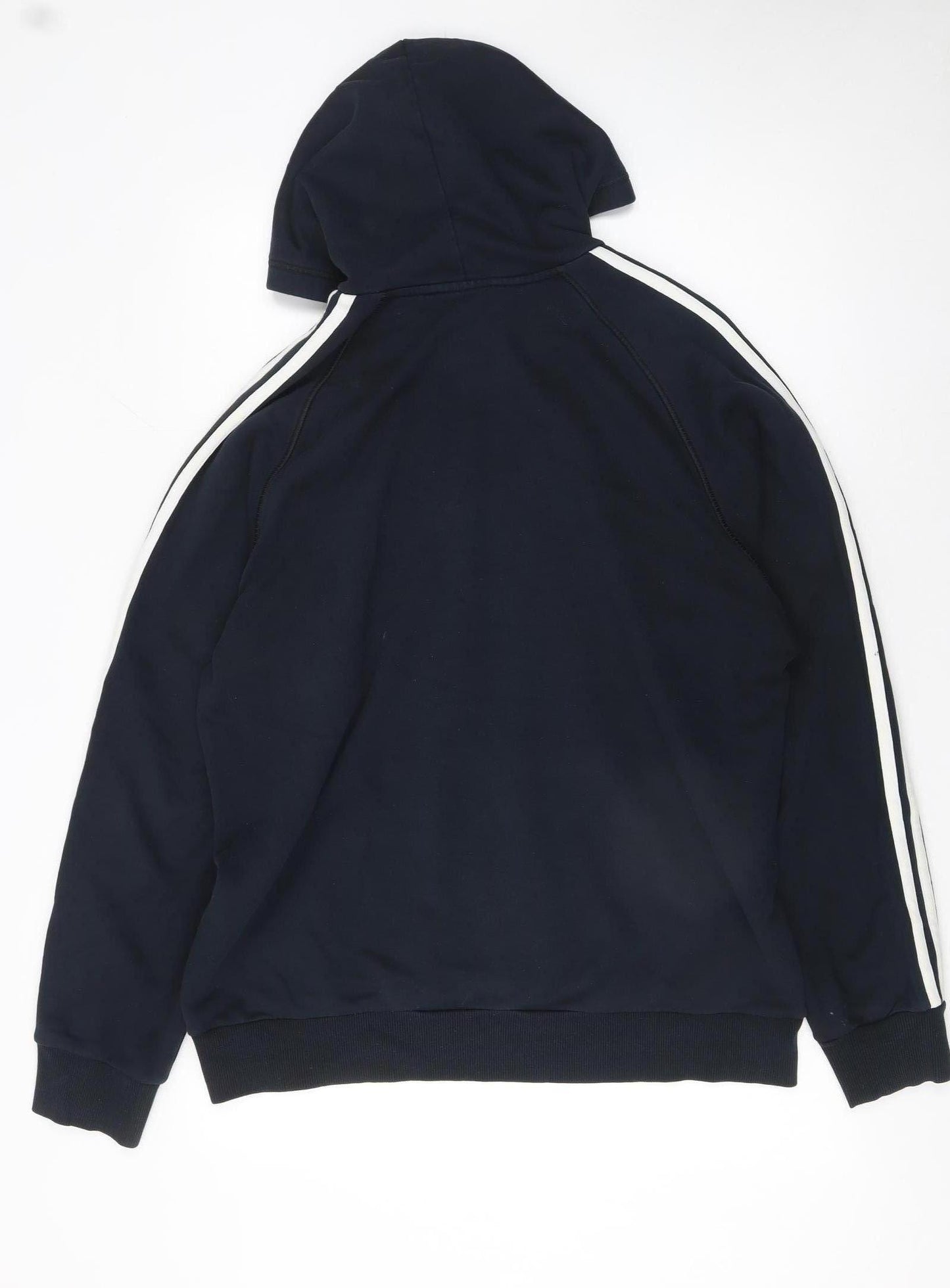 adidas Mens Blue Pullover Hoodie L Sportswear Essentials