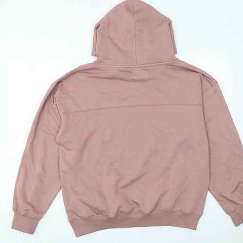 Self Women’s Pink Pullover Hoodie Size S Cotton Blend Casual