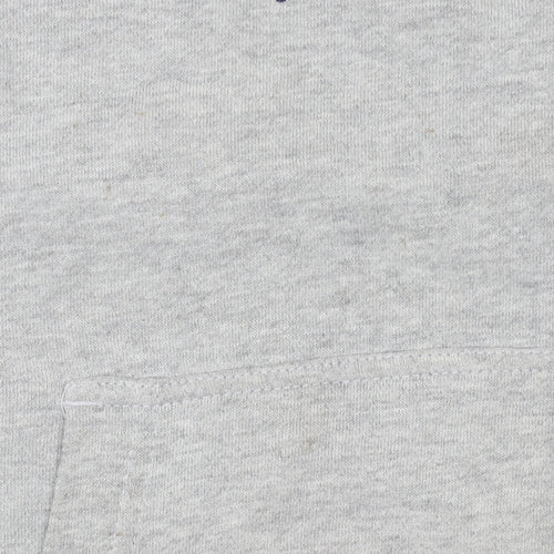 Fila Mens Grey Pullover Hoodie M Logo Fleece Sportswear
