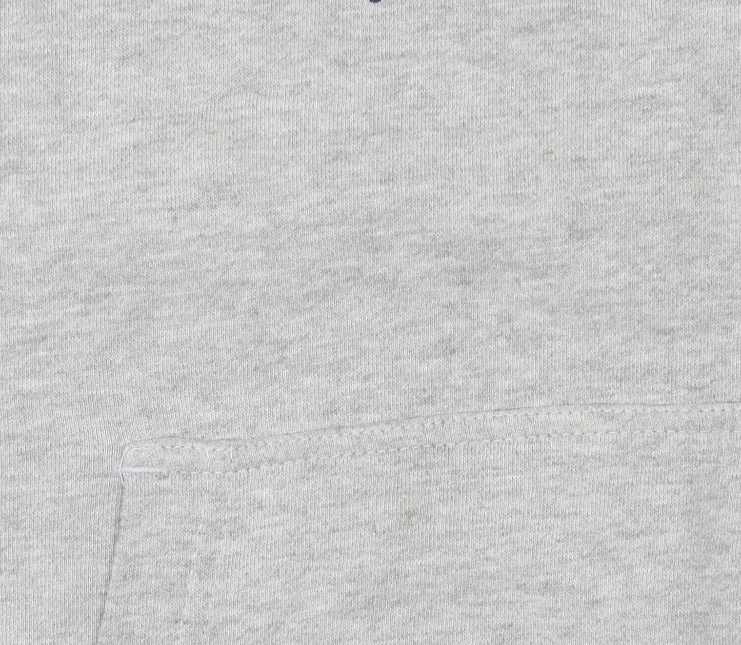 Fila Mens Grey Pullover Hoodie M Logo Fleece Sportswear