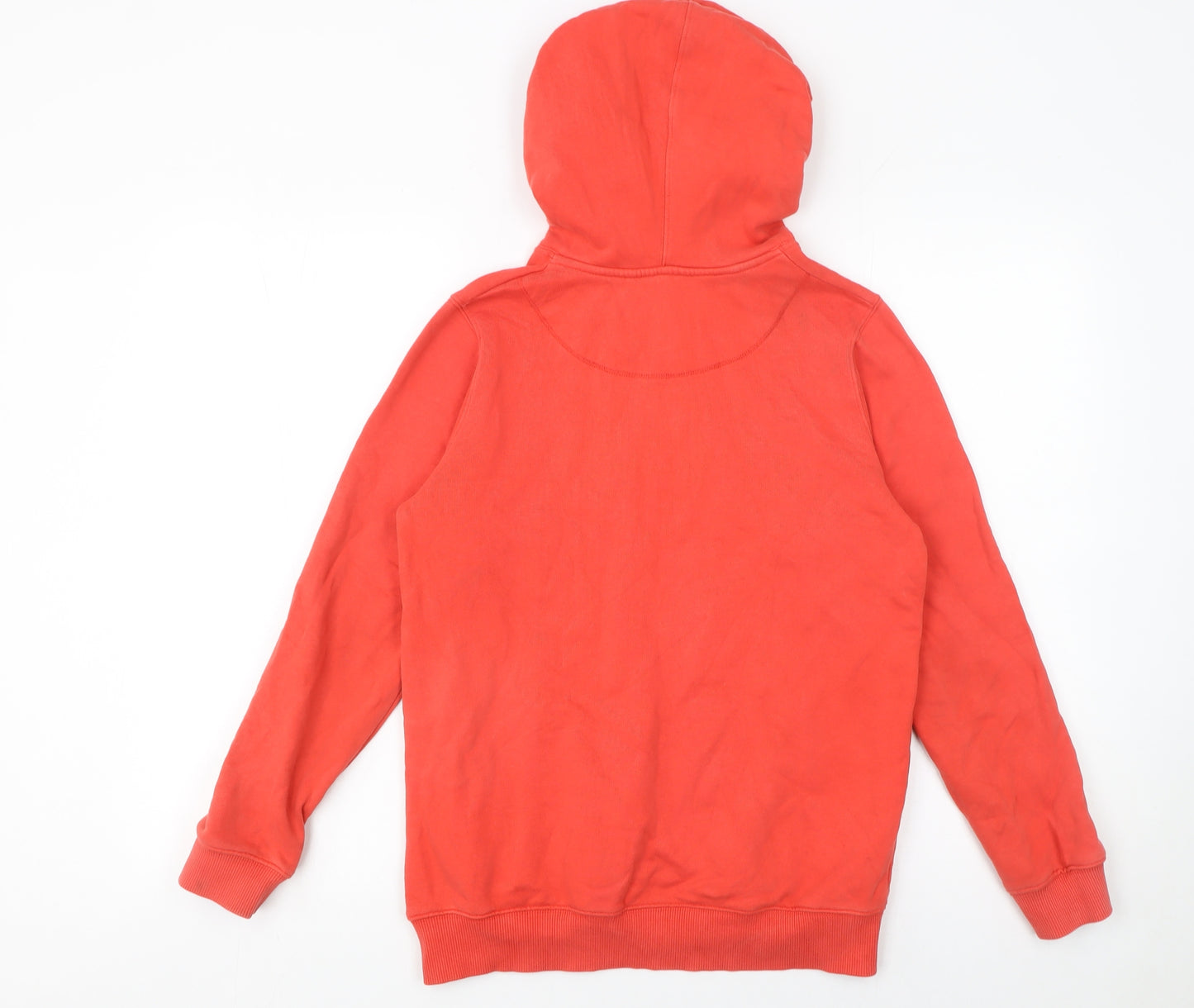 St. Bert's Girls Red Pullover Hoodie 11-12 Years Cotton Graphic Sweatshirt