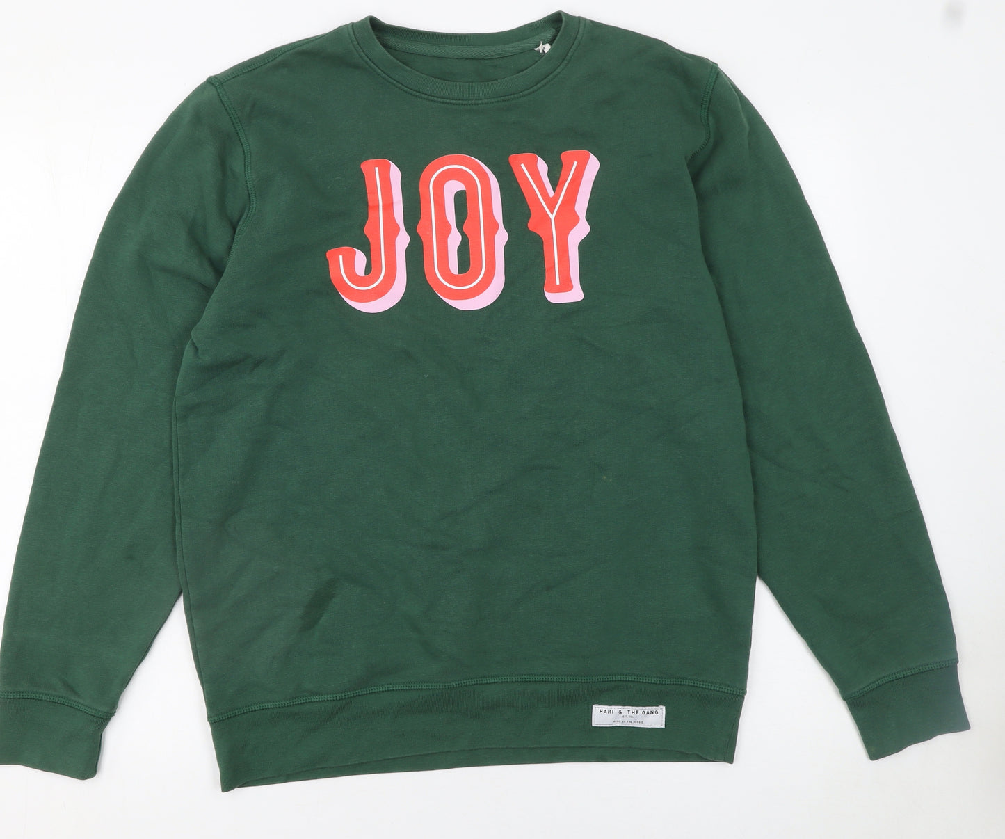Stanley/Stella Womens Green JOY Sweatshirt Size M Organic Cotton Blend