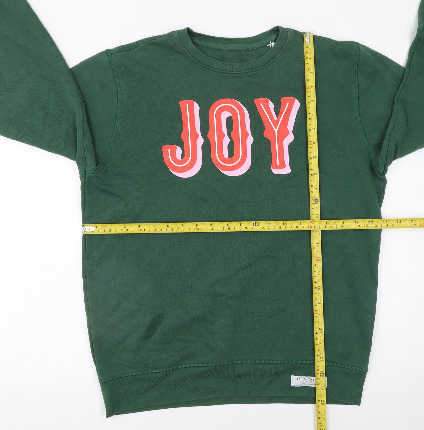 Stanley/Stella Womens Green JOY Sweatshirt Size M Organic Cotton Blend