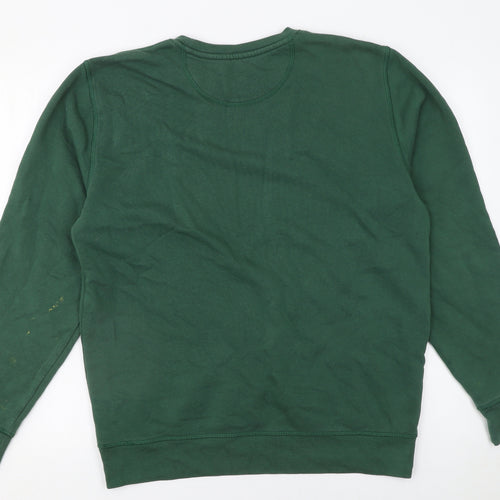 Stanley/Stella Womens Green JOY Sweatshirt Size M Organic Cotton Blend