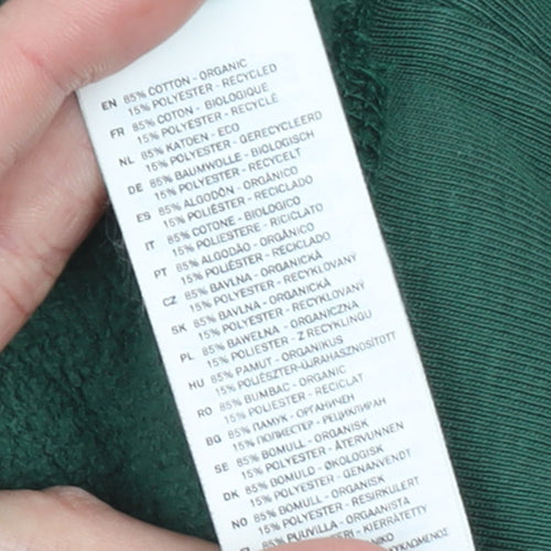 Stanley/Stella Womens Green JOY Sweatshirt Size M Organic Cotton Blend