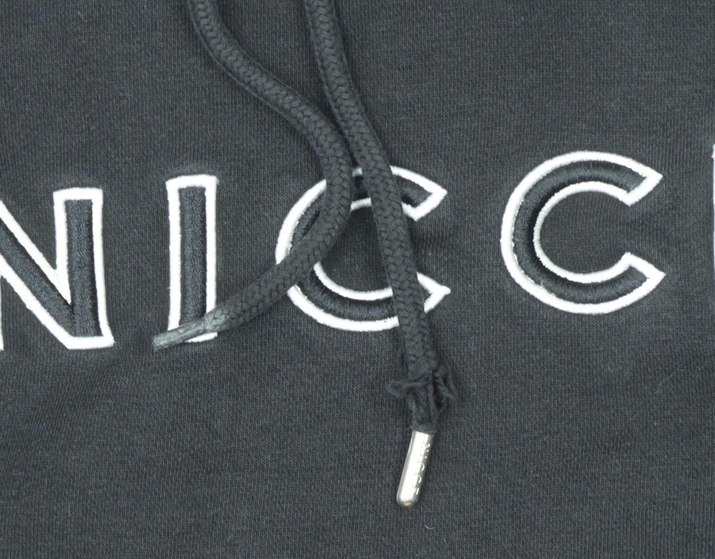 Nicce Men's Black XS Pullover Hoodie Embroidered Logo
