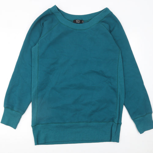 BY EMP Women’s Teal Crew Neck Pullover Sweatshirt XXL