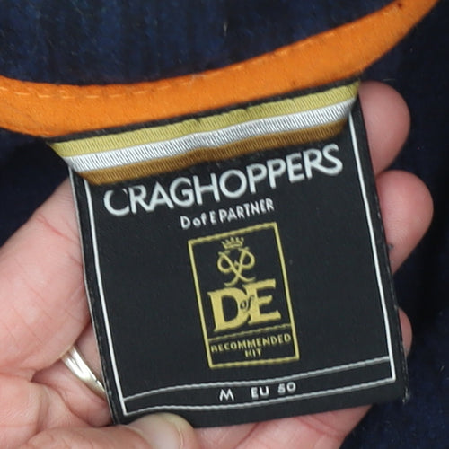 Craghoppers Men's Blue Fleece Half Zip Pullover Sweatshirt M