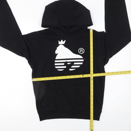 Money Boys Black Pullover Hoodie 9-10 Years Hooded Sweatshirt