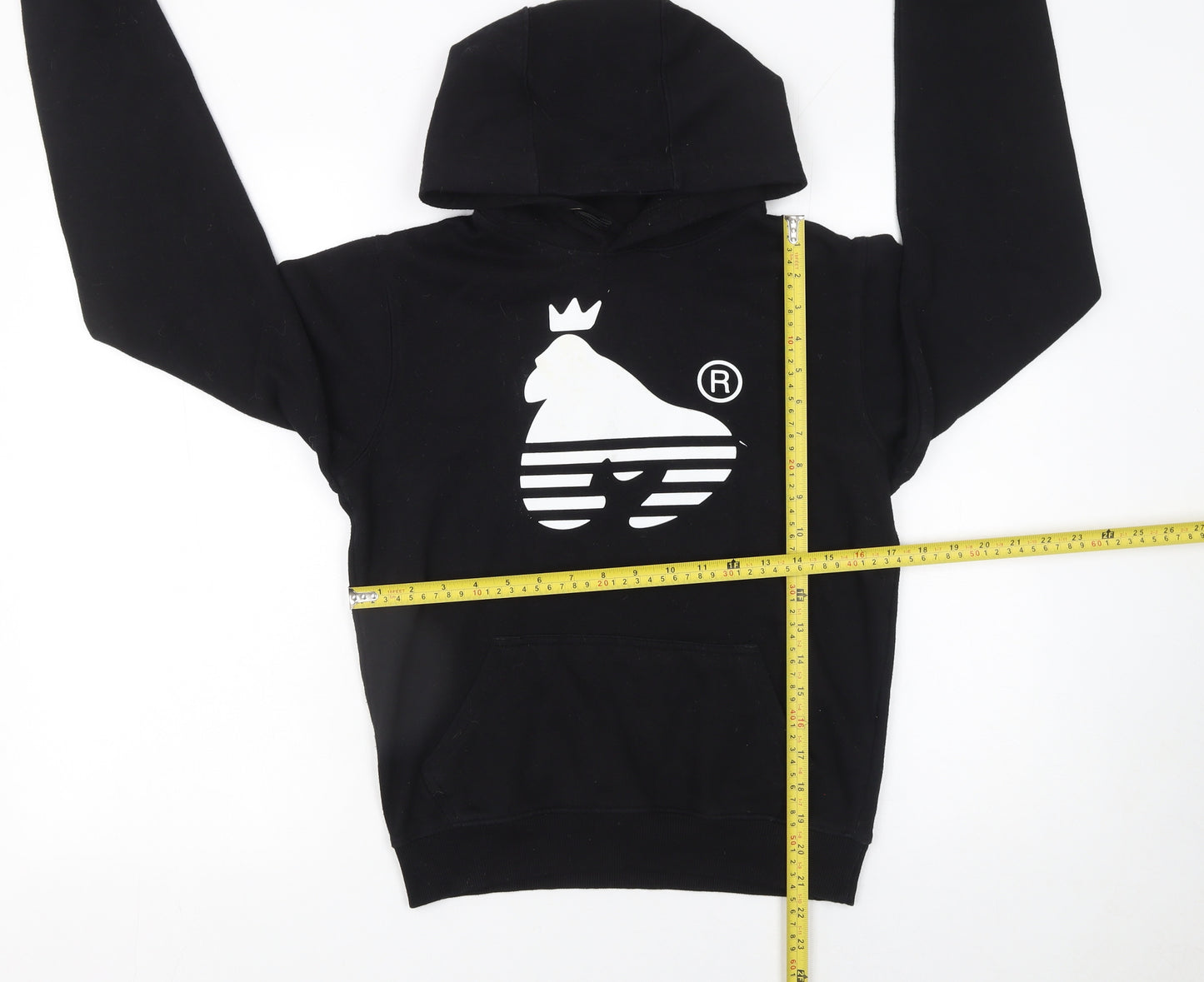 Money Boys Black Pullover Hoodie 9-10 Years Hooded Sweatshirt