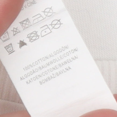 Primark Women’s White Stitch Disney Cotton T-Shirt Size 12