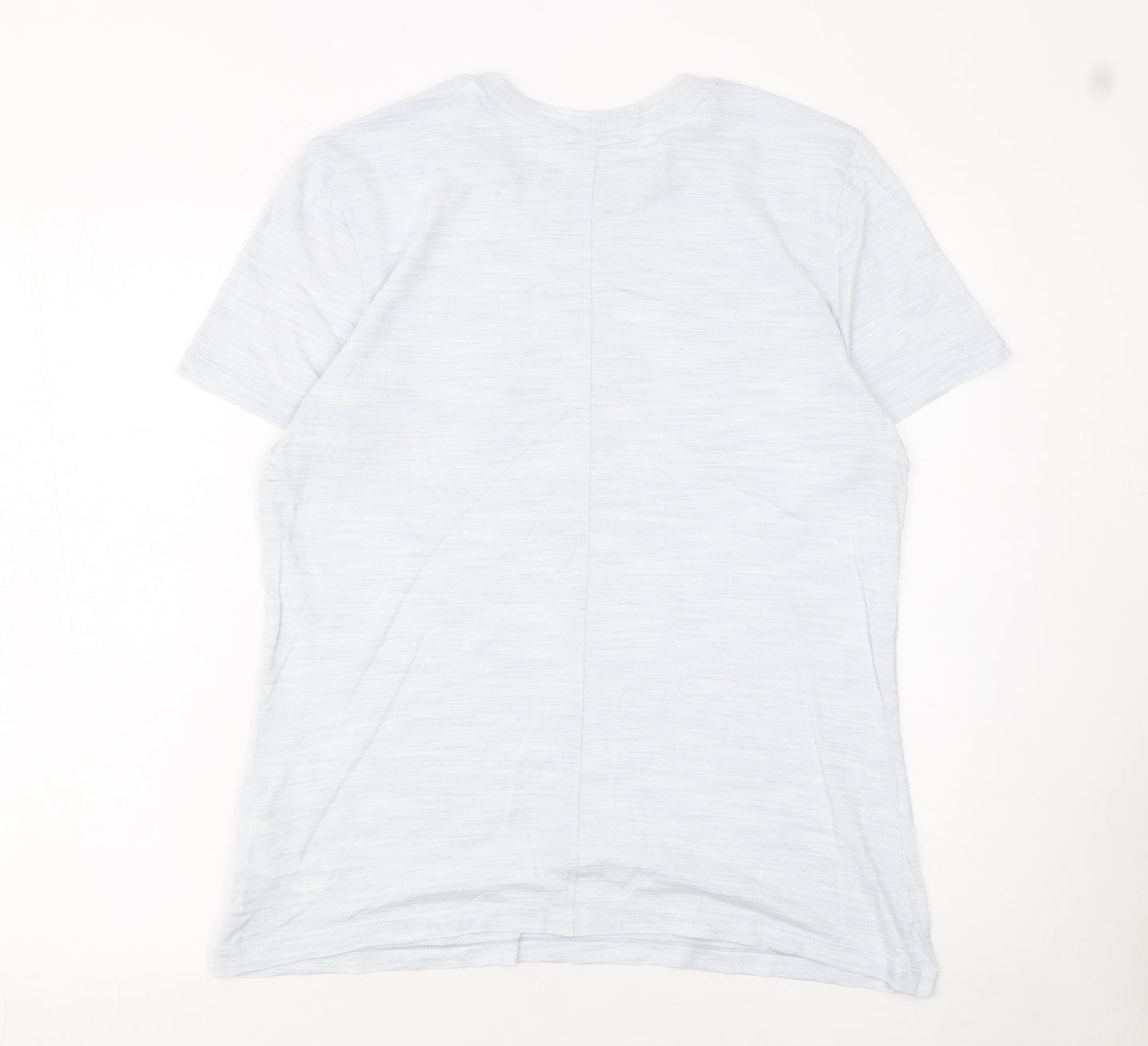 Reebok Men's White XL Sports Graphic Print T-Shirt