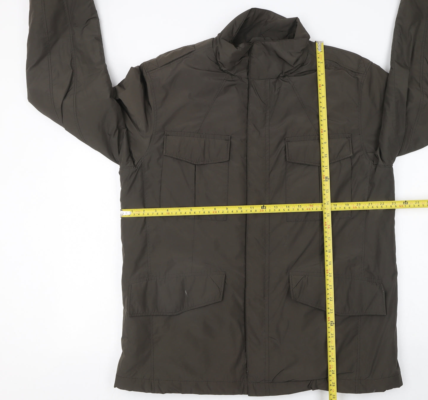 Marks and Spencer Men's Dark Taupe Waterproof Polyester Jacket L 41-43in