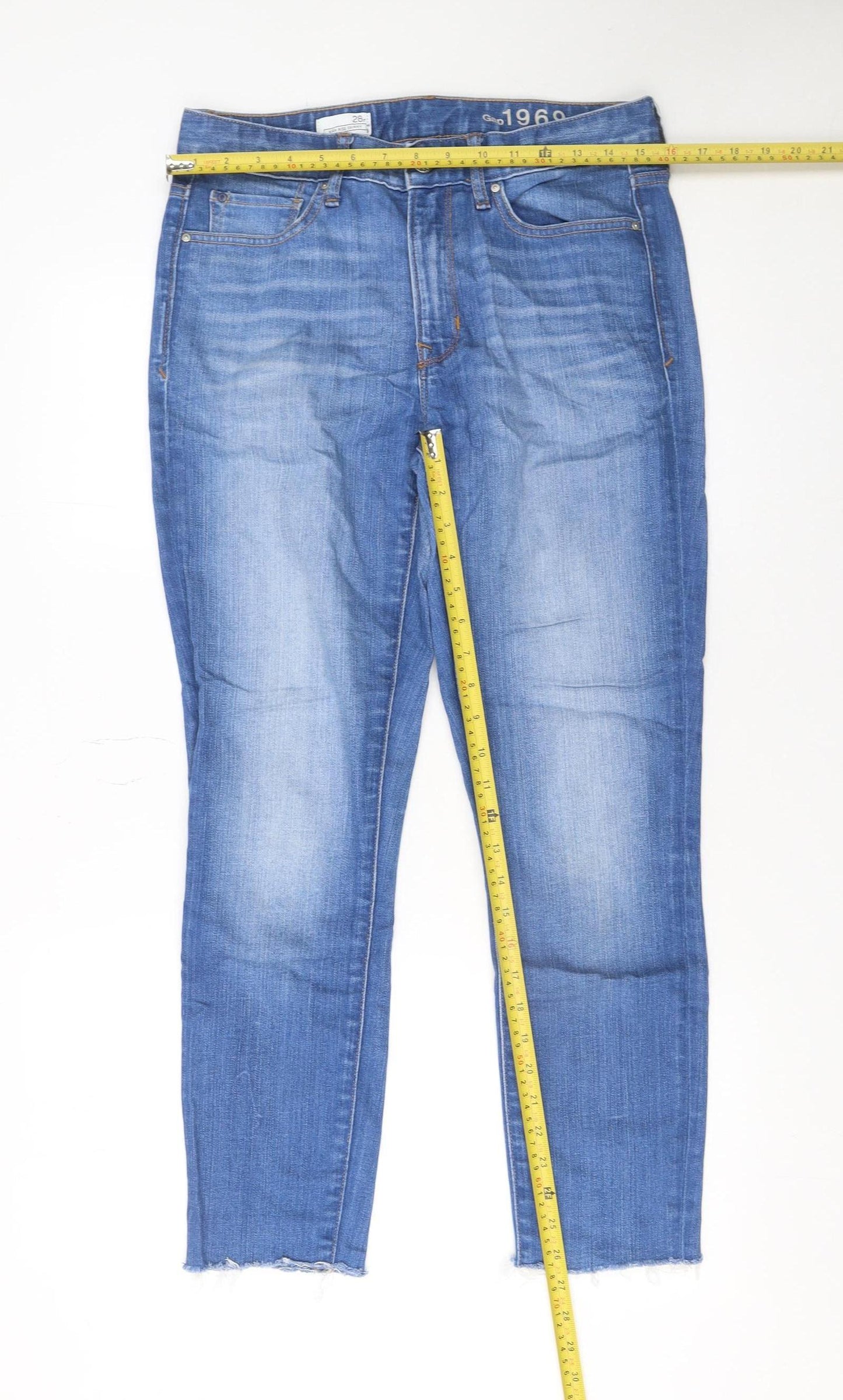 Gap 1969 Womens Blue Size 10 Skinny Stretch Jeans