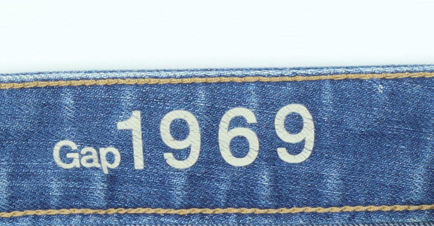 Gap 1969 Womens Blue Size 10 Skinny Stretch Jeans