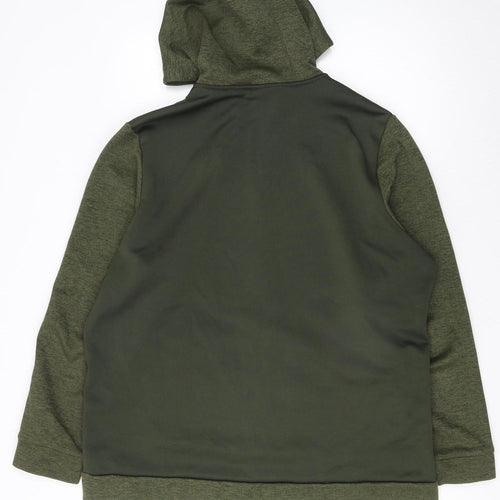 Nike Men's Green XL Full Zip Therma-Fit Hoodie