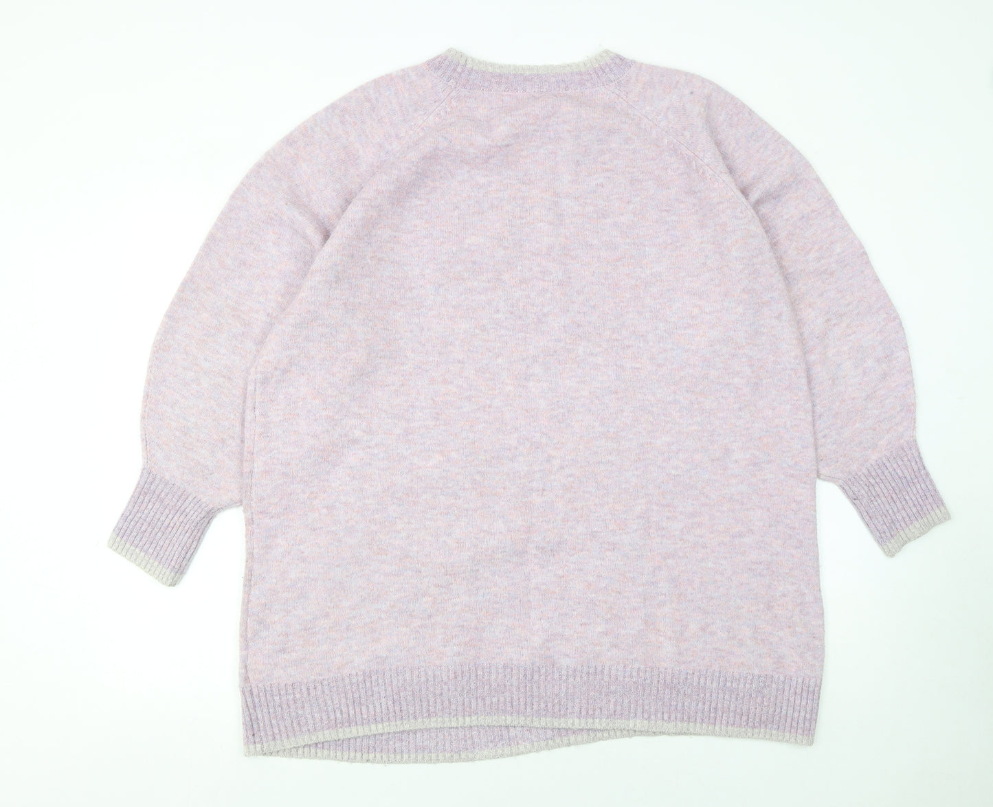 Next Women Pink Sequin Christmas Tree XL Pullover Jumper