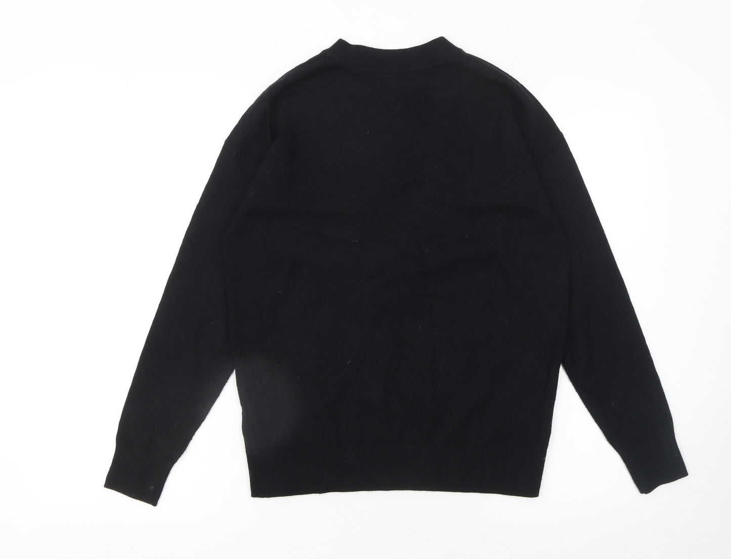 Marks and Spencer Women’s Black Believe Christmas Jumper Size S