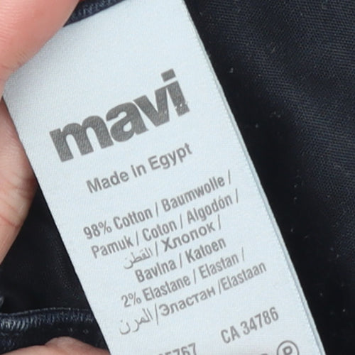 Mavi Women's Blue Slim Fit Skinny Jeans Size 28 Denim Stretch