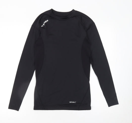 Sondico Men's Black Long Sleeve Compression Top Size S