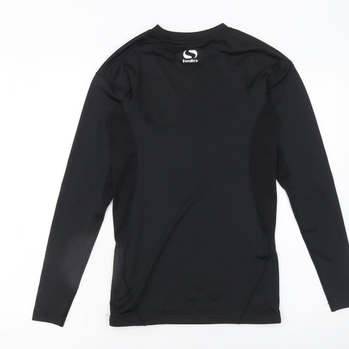 Sondico Men's Black Long Sleeve Compression Top Size S