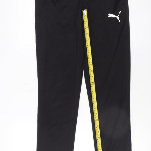 Puma Men's Black Jogger Trousers Size S Sportswear