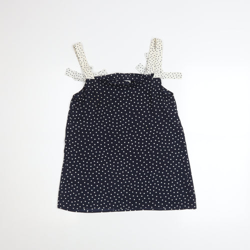 Savida Women’s Blue Polka Dot Camisole Tank Top XS