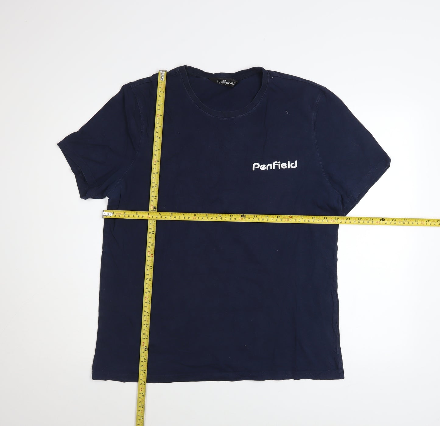 Penfield Men's Blue L Cotton Crew Neck Short Sleeve T-Shirt