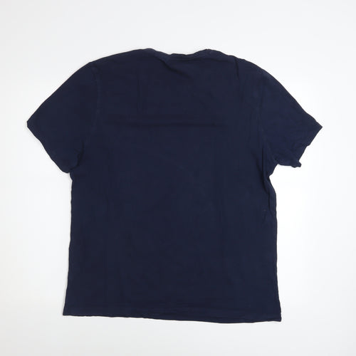 Penfield Men's Blue L Cotton Crew Neck Short Sleeve T-Shirt