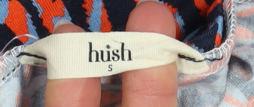 Hush Women's Multicoloured Animal Print Cotton Tank Top Size S