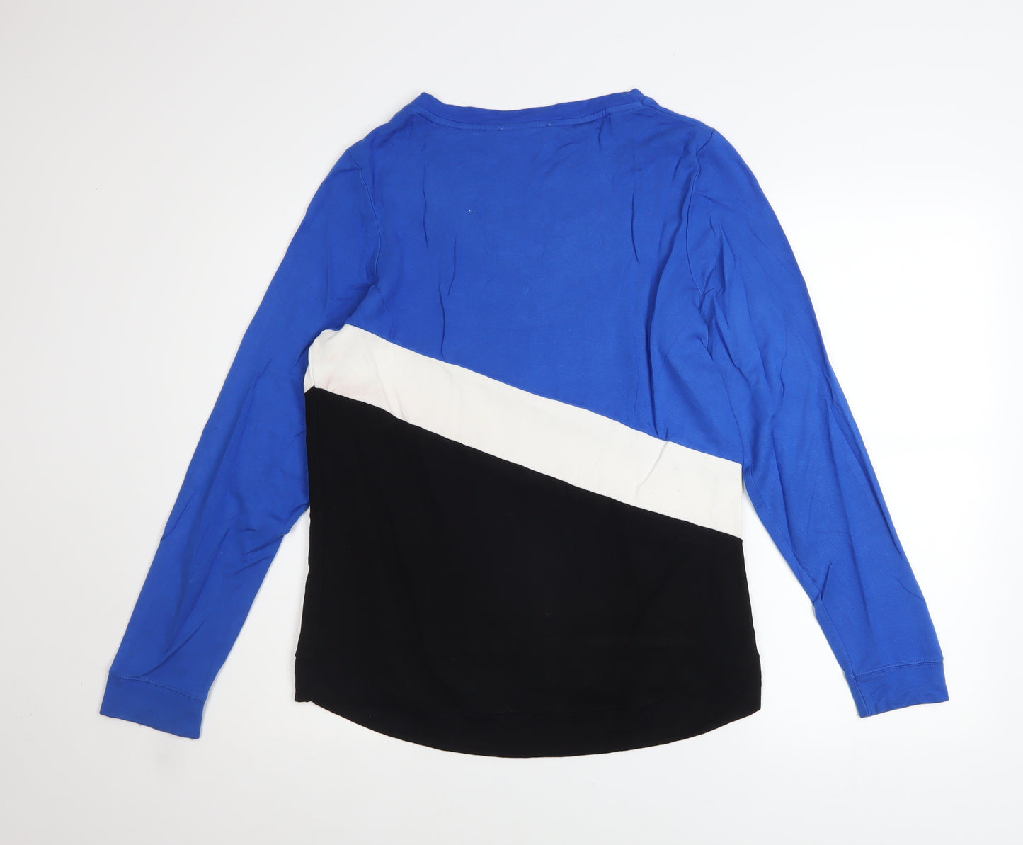 Oasis Women’s Multicoloured Long Sleeve Colourblock Top S