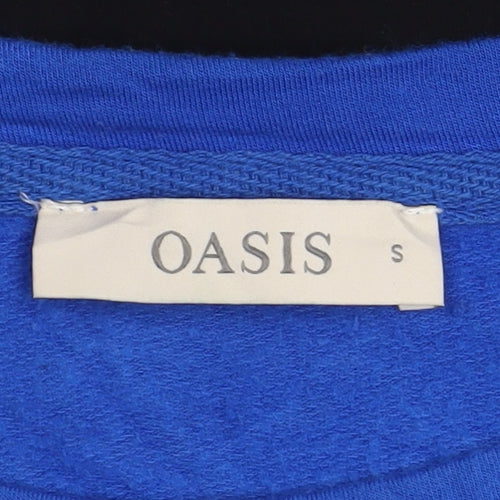 Oasis Women’s Multicoloured Long Sleeve Colourblock Top S