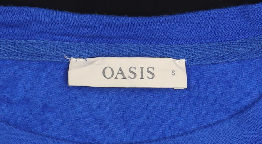 Oasis Women’s Multicoloured Long Sleeve Colourblock Top S