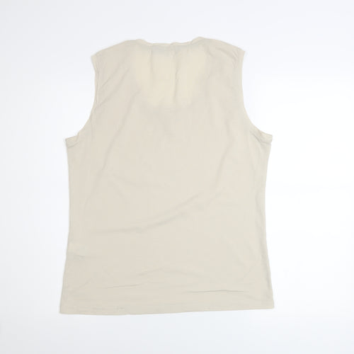 Rohan Womens Beige Serene Vest Top Size 14 Sleeveless Quick Dry