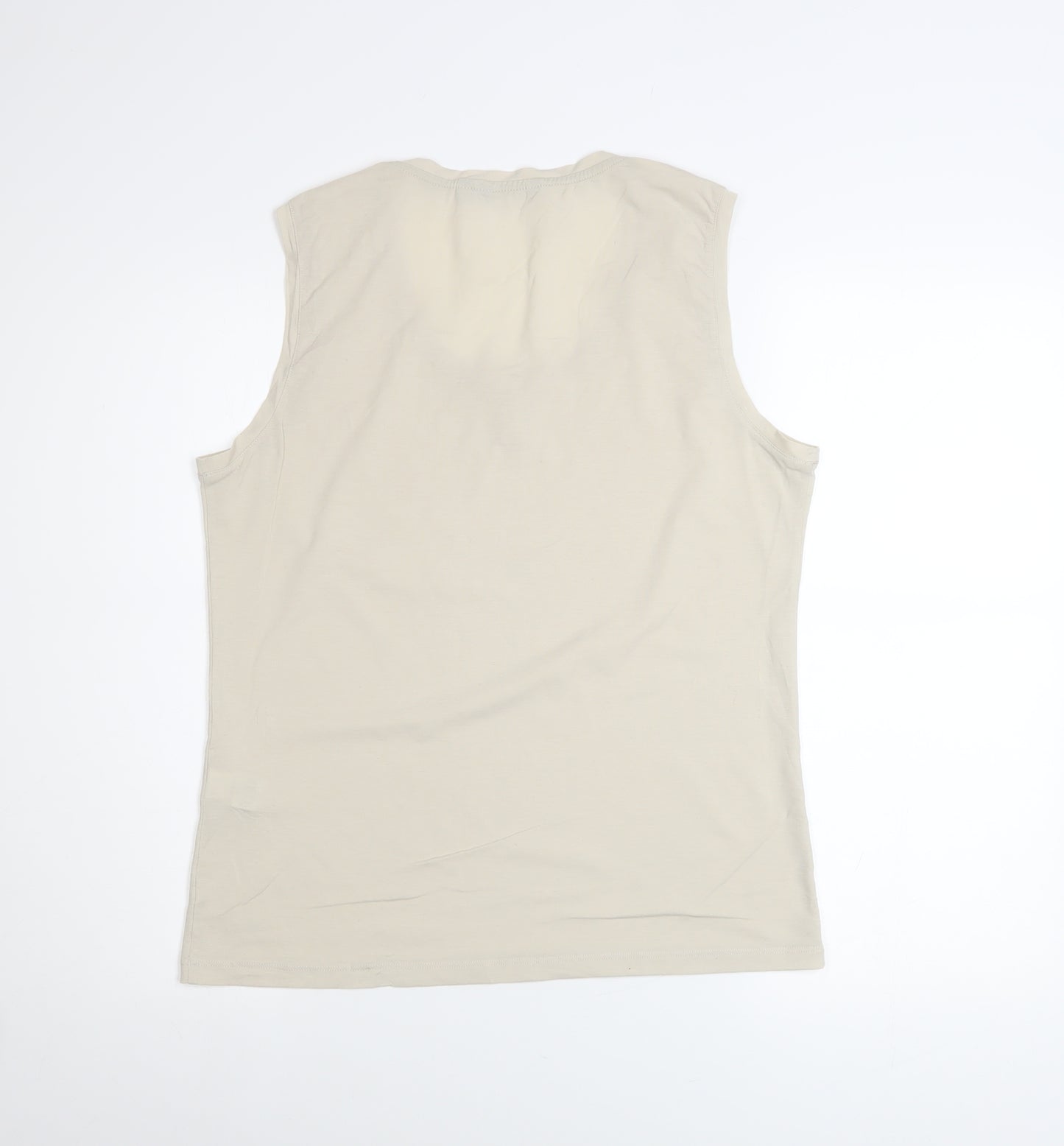 Rohan Womens Beige Serene Vest Top Size 14 Sleeveless Quick Dry