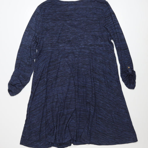 Faithful & True Women's Blue A-Line Jersey Dress Size 20