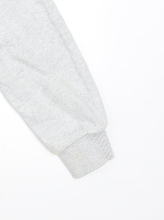 Superdry Women’s Blue & Grey Full Zip Sweatshirt XS Cotton Blend