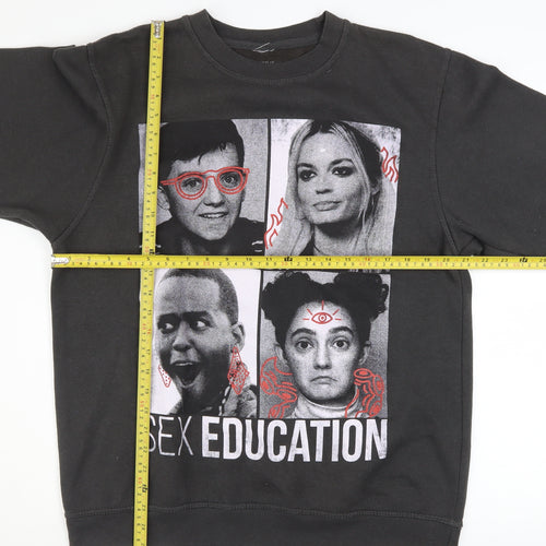 Netflix Men’s Black Sex Education Medium Pullover Sweatshirt