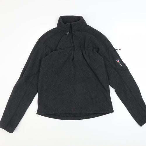 Berghaus Women’s Black Size 10 1/4 Zip Fleece Sweatshirt
