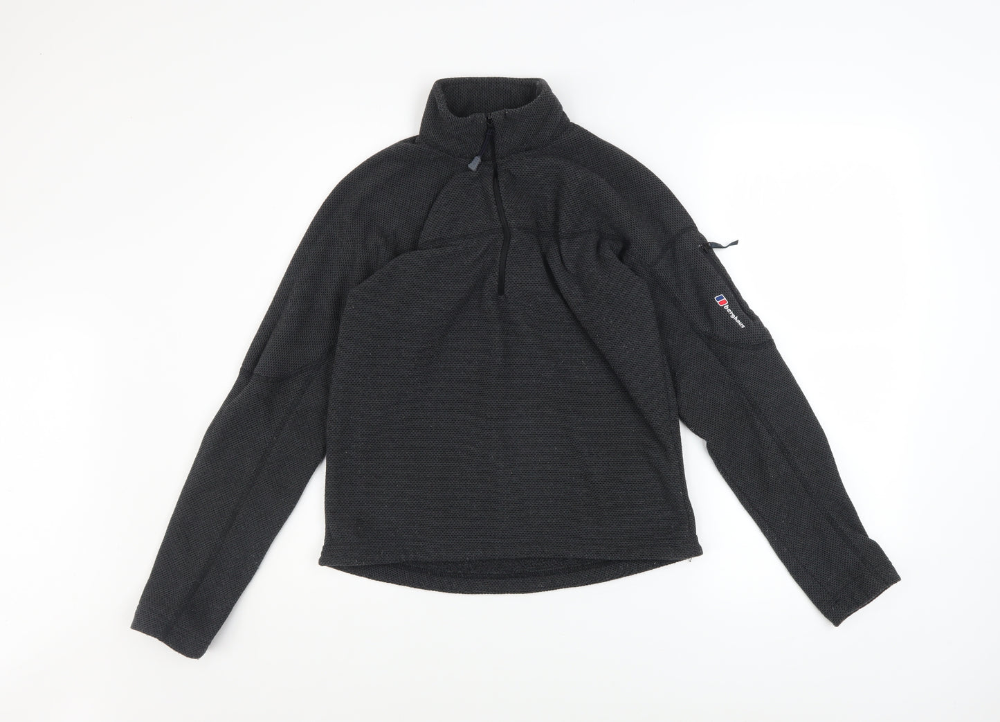 Berghaus Women’s Black Size 10 1/4 Zip Fleece Sweatshirt