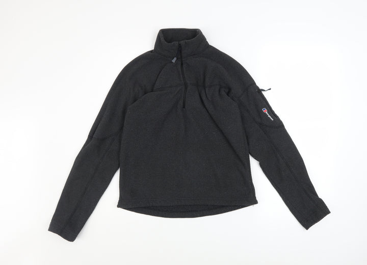 Berghaus Women’s Black Size 10 1/4 Zip Fleece Sweatshirt