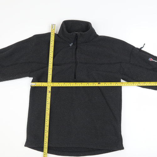 Berghaus Women’s Black Size 10 1/4 Zip Fleece Sweatshirt