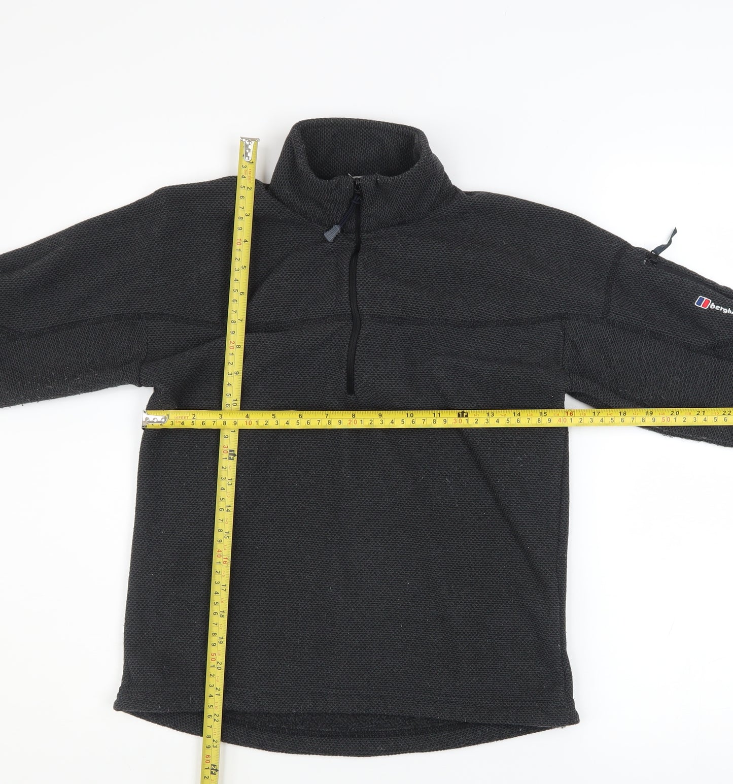 Berghaus Women’s Black Size 10 1/4 Zip Fleece Sweatshirt