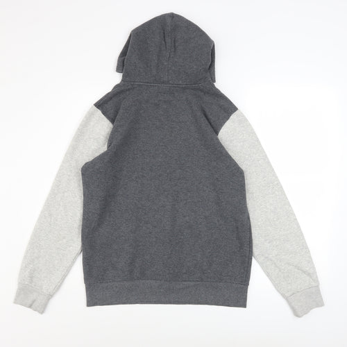 Converse Boys Grey Pullover Hoodie XL 13-15 Years Fleece All Star Logo