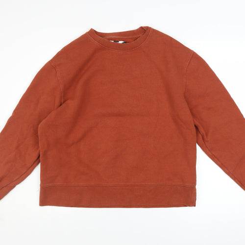 Topman Men’s Brown Pullover Sweatshirt Size S Regular Fit